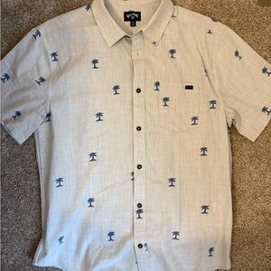 Billabong Men's Light Tan Shirt